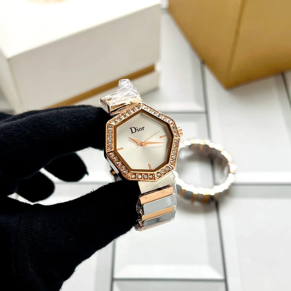 Imported Dior Chain Watch For Women