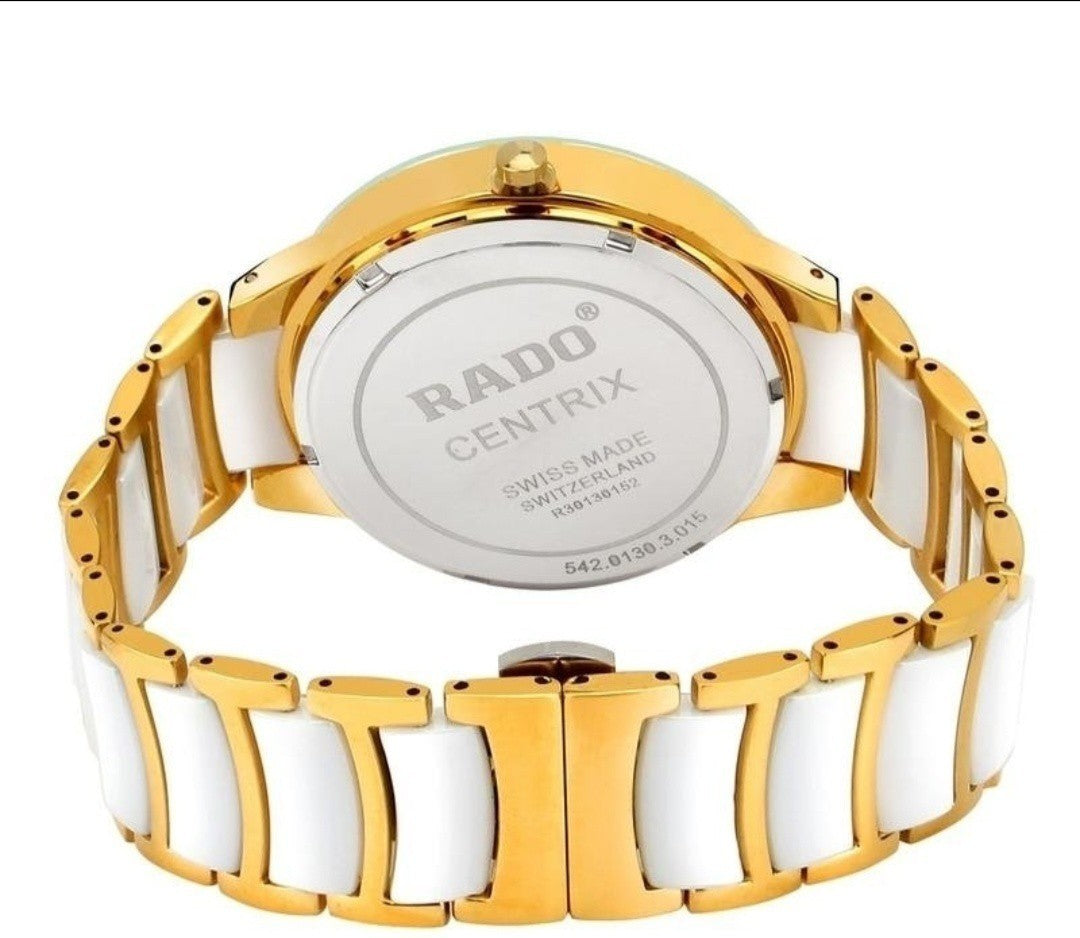 Rado Centrix Jublie collection White Ceramic Dial men's Analog Watch