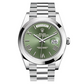 Rolex Daytona Automatic Green dial with silver chain men's watch