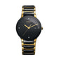 Rado centrix couple watch gold black chain