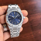 Audemars Piguet Blue dial stainless steel men's watch