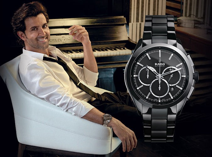 Rado Hyperchrome Black dial ceramic men's watch