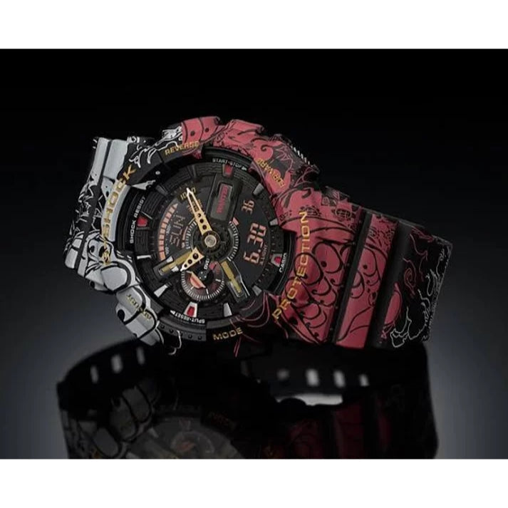 G-shock Mudmaster Ga-110 Red black dial men's watch