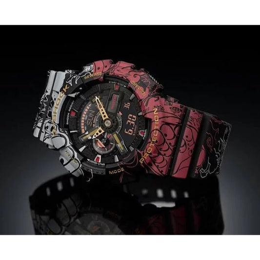 G-shock Mudmaster Ga-110 Red black dial men's watch