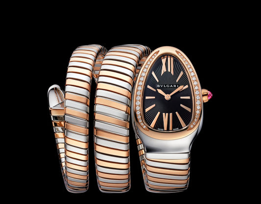 Bulgari Serpenti Tubogas 101814 Black Dial women's watch