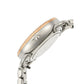 Fossil Tailor multifunction white dial women's watch