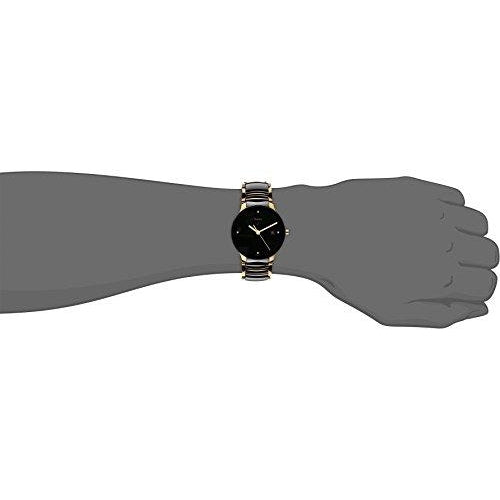 Rado centrix gold chain couple watches