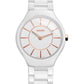 Rado true thinline Jubile collection white ceramic men's watch