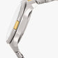 Edifice Casio ERF 539 Gold dial stainless steel men's watch