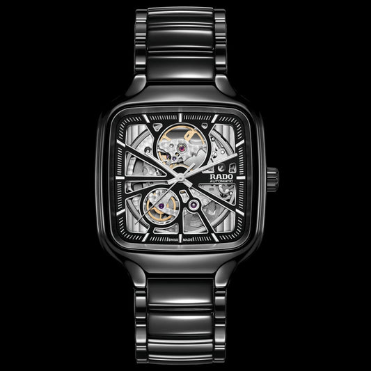 Rado Ceramic Automatic Open Heart Watch For Men's