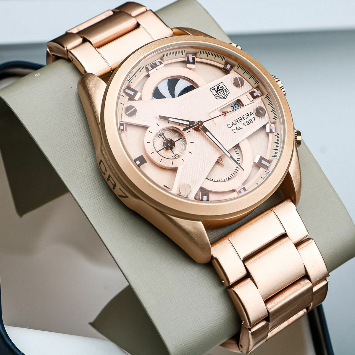 Tag Heuer Carrera CR7 Rose Gold Men's Analog Watch
