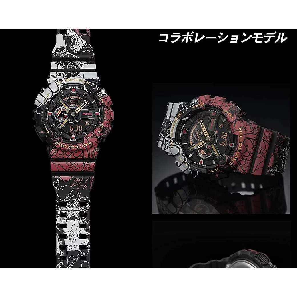 G-shock Mudmaster Ga-110 Red black dial men's watch