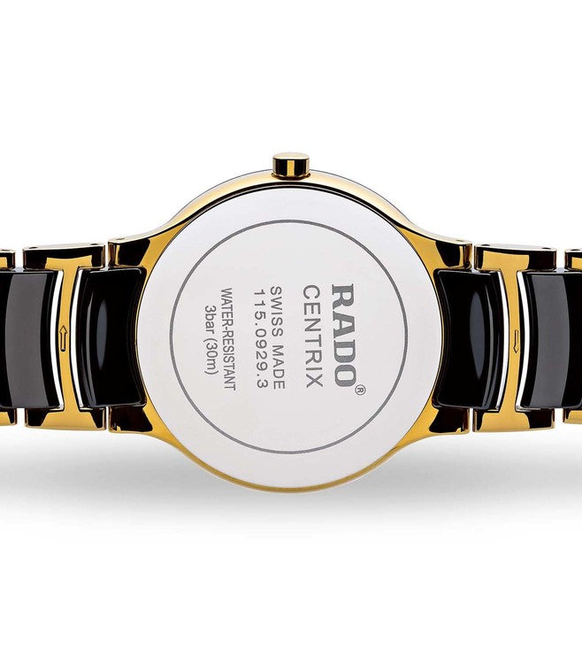 Rado centrix jublie collection gold chain men's watch