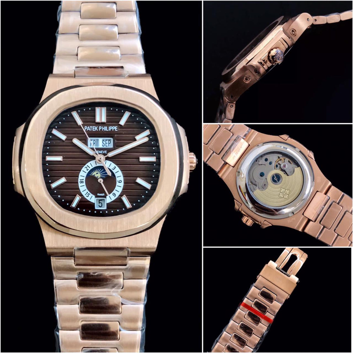 Patek Philippe nautilus Gold chain men's watch