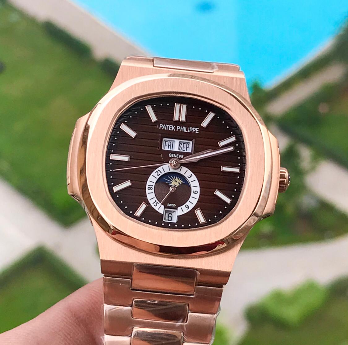 Patek Philippe nautilus Gold chain men's watch