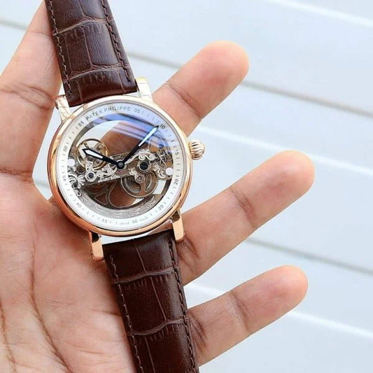 Imported Men’s Patek Philippe Skeleton Automatic Watch