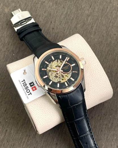 Imported Luxury Tissot Skeleton Watch Automatic For Men