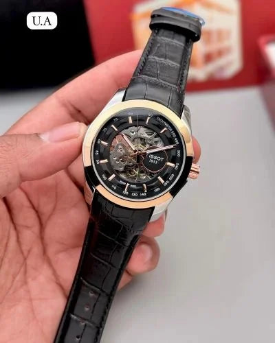 Imported Luxury Tissot Skeleton Watch Automatic For Men