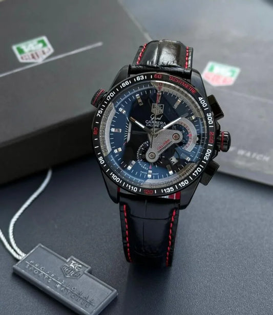 Tag Heuer Carrera Calibre Black Dial