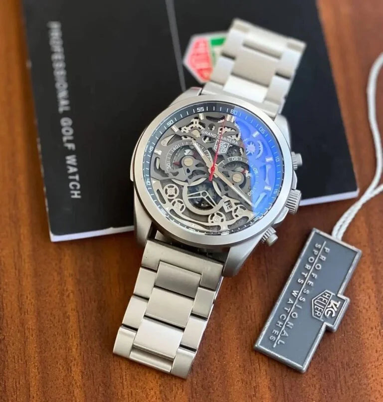 Tag Heuer CR7 silver Chronograph