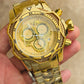 Invicta Classic Gold Dial Men's Watch