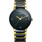 Rado centrix jublie collection gold chain men's watch
