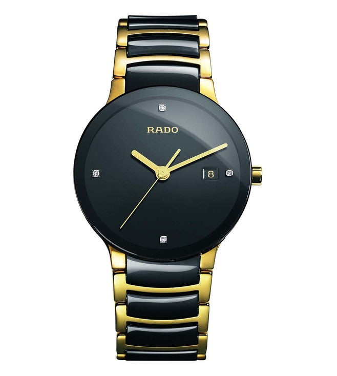 Rado centrix jublie collection gold chain men's watch