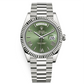 Rolex Daytona Automatic Green dial with silver chain men's watch