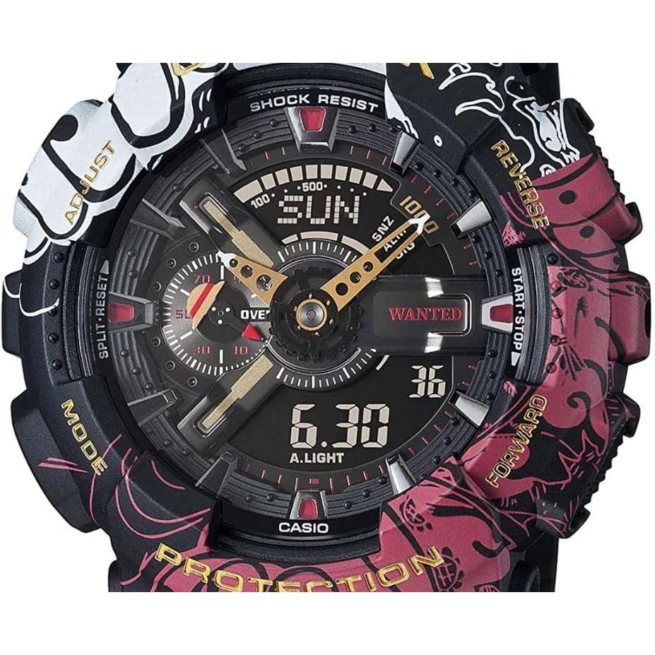 G-shock Mudmaster Ga-110 Red black dial men's watch