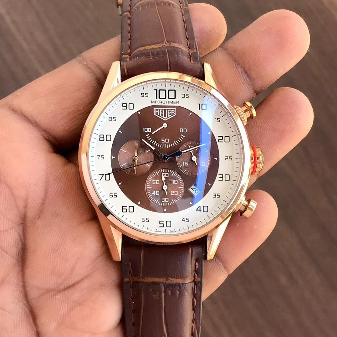 Tag Heuer 100 Edition Leather Belt men's Analog Watch