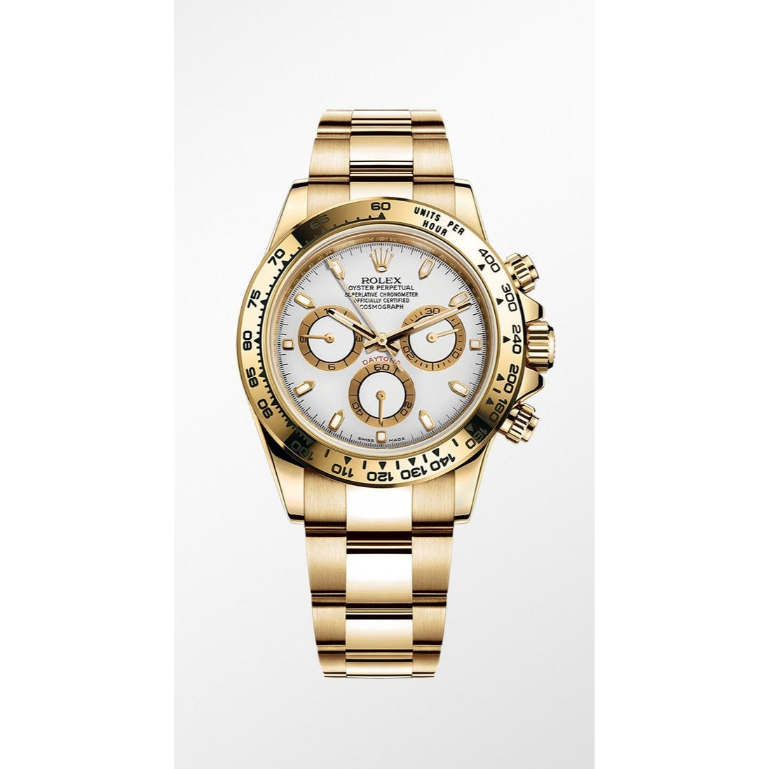 Rolex Cosmograph Daytona Automatic gold chain men's watch