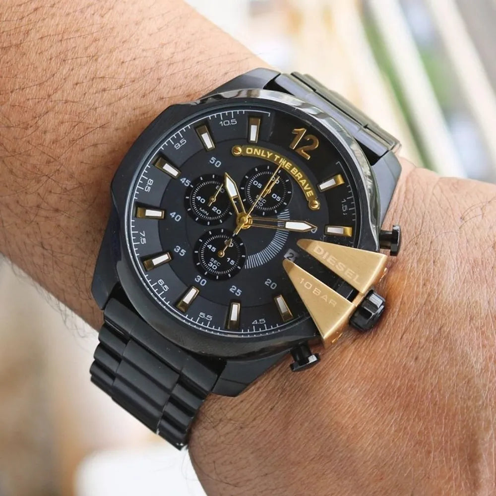 Diesal 10 Bar Chronograph Watch For Men