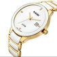 Rado Centrix Jublie collection White Ceramic Dial men's Analog Watch