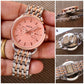 Fossil Tailor multifunction Rose Gold women's watch