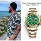 Rolex Cosmograph Daytona Automatic gold chain men's watch