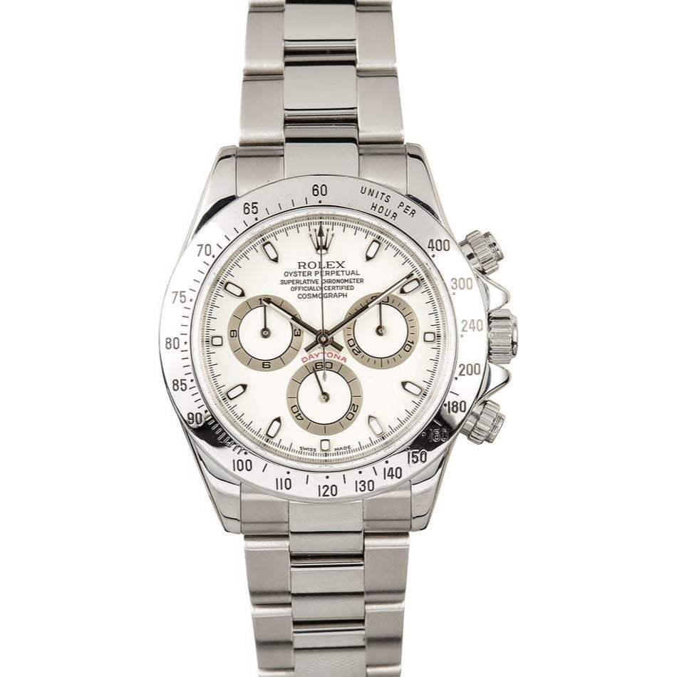 Rolex Cosmograph Daytona Automatic Silver chain men's watch