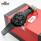 Tissot 1853 Couturier Full Black Dial chronograph watch