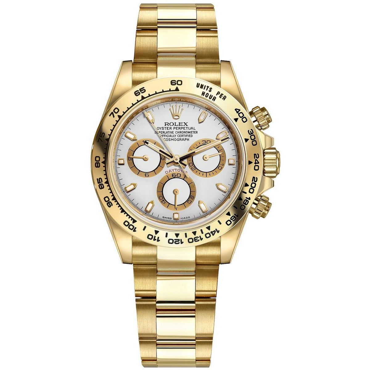 Rolex Cosmograph Daytona Automatic gold chain men's watch