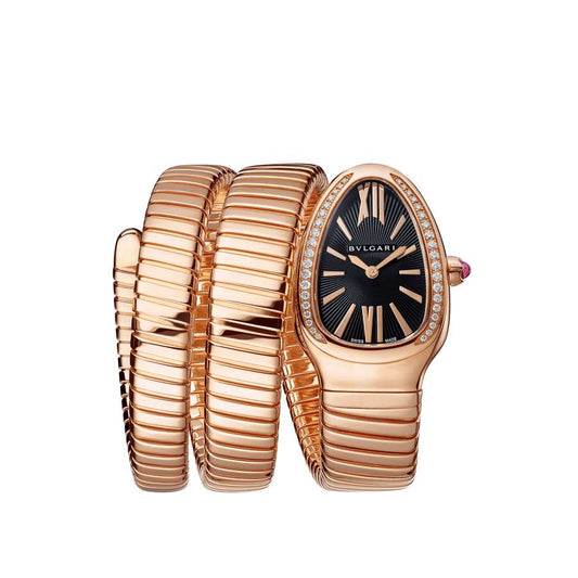 Bulgari Serpenti Tubogas 101814 Black Dial women's watch