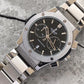 Hu.blot Black Dial Chronograph Metal Belt For Men's Watch