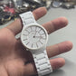 Rado true thinline Jubile collection white ceramic men's watch