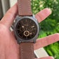 Fossil chronograph fs4656 black dial men's analog watch