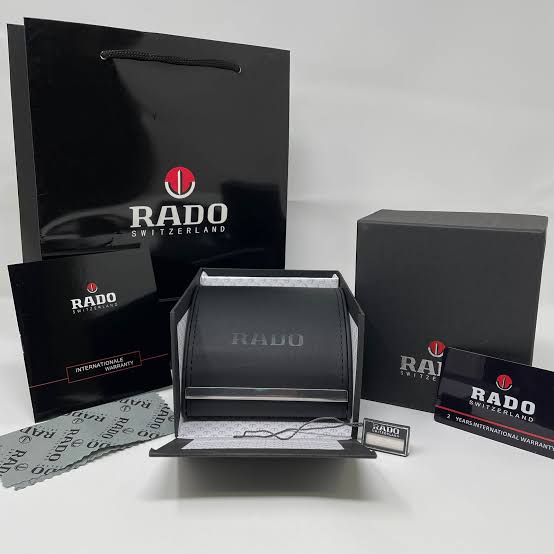 IMPORTED RADO TRUE ROUND AUTOMATIC OPEN HEART – SILVER BLACK