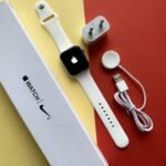 Aoole Iwatch Series 7 White Color Apple Logo